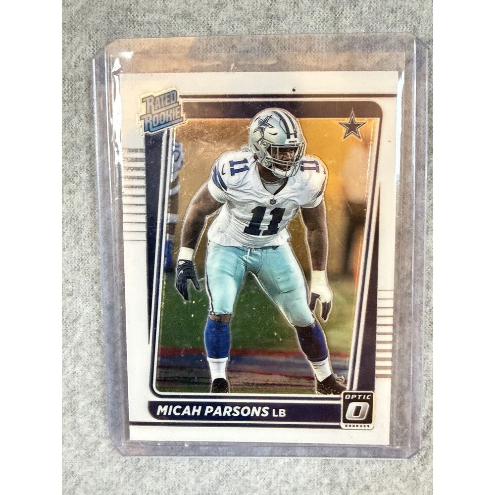 2021 Panini Donruss Optic Rated Rookie Micah Parsons #245 Dallas Cowboys LB